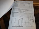 a sheet of paper that has a plan on it