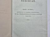an open book with a black and white title on it