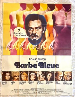 l'affiche du film « Barbe Bleue »