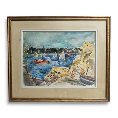 André PLANSON (1898-1981) La Trinité, les Presses