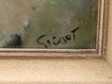 a picture of a painting on the wall of a building