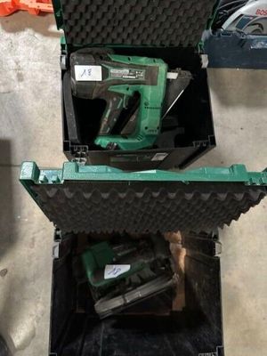 two tools in the case on the floor