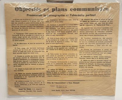 an old newspaper advertises the use of a telephone in the french language