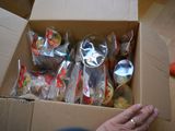 a box with a bunch of spoons and spoons in it