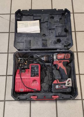 a tool in the case on the tile floor
