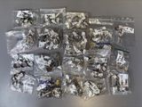 many different types of buttons in the bag