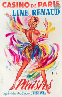 casino de paris - 11 x 17 movie poster - french style a
