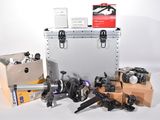 many different types of tools sitting on top of a table