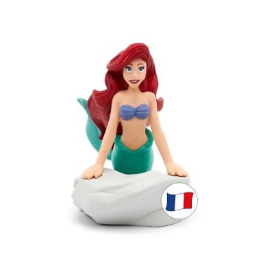 Figurine Disney de La Petite Sirène assise sur un rocher
