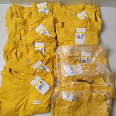 Lot de 10 tee-shirts NIKE, T.S - NEUFS - TVA Récupérable - Ce lot chez - Photo 1