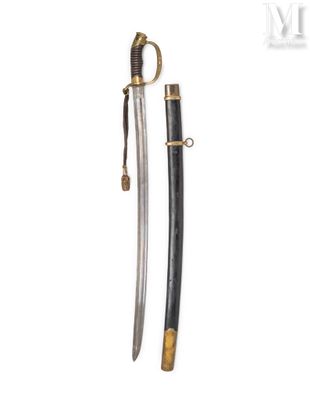 a close up of a sword on a white background
