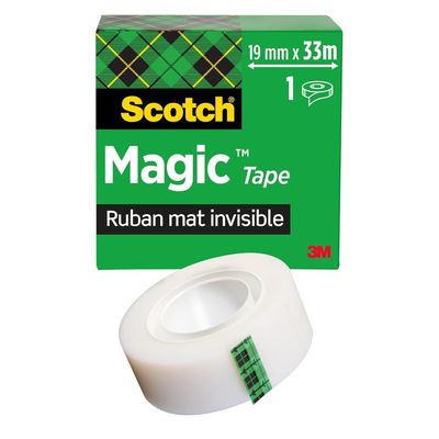 SCOTCH - Ruban mat invisible Magic - 19mm x 33m - Permanent …