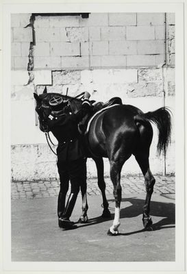 Helmut NEWTON (1920-2004). Le cadre noir de Saumur (cavalier… - Photo 1
