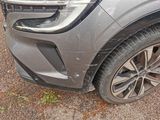 a close up of the front bumper of a car