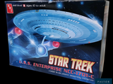 a model of a star trek enterprise in a box