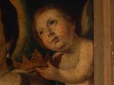 an image of a painting of a woman holding a child