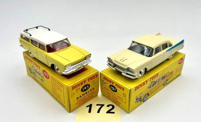 DINKY TOYS – Grande Bretagne Réunion de 2 véhicules : -DODGE…