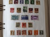 a book with a bunch of stamps on it