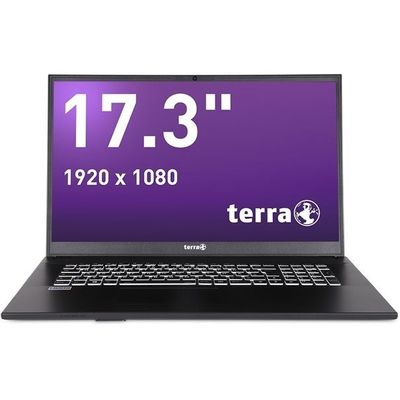 un gros plan d'un ordinateur portable avec un écran violet sur fond blanc