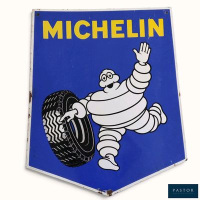 Panneau en porcelaine « Michel Michel Michel Tire »