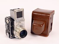 Appareil photo Ihagee Exakta 6x6 avec objectif Carl Zeiss