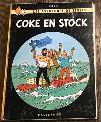 Les Aventures de Tintin Hergé Coke En Stock