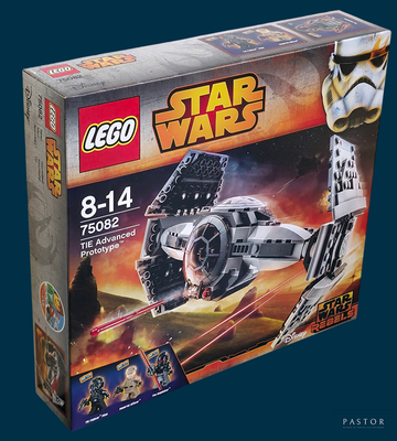 une boîte contenant un ensemble Lego Star Wars