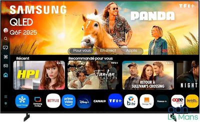 La Smart TV Samsung propose un large choix de films à l'écran