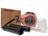a blower that is in a box with a hose