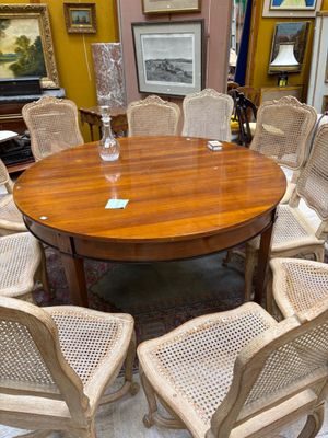 Table de salle à manger en palissandre - Manque les allonges - Usures  - Photo 1