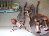 a lot of different items that are sitting on the floor
