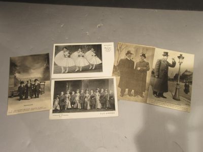 Lot DE Cartes Postales Personnages Dont Geants, Nains,…