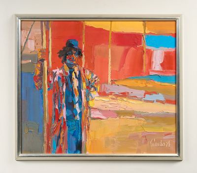 Nicola SIMBARI (1927-2012) Le clown