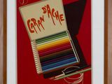 une image d'une photo d'une photo d'une boîte de crayons de couleur