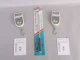 three different types of electronic measurings on the table