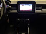 a car dashboard with a tv in the center of it