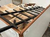 a table that has a bunch of tools on top of it