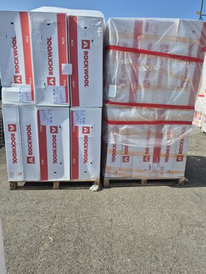 Lot d'environ 48ml de isolant alu marque Rockwool dimensions…