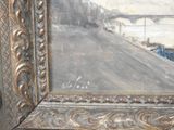 a picture of a painting on the wall of a building
