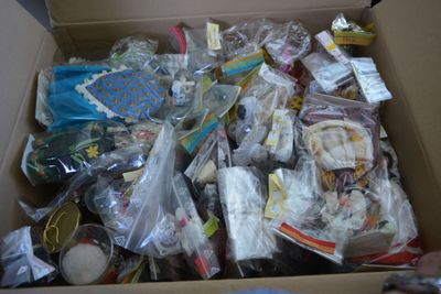 a box full of items that are in the box