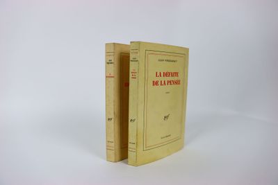 Réunion de 2 ouvrages de Finkielkraut