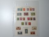 a picture of a collection of stamps on a wall
