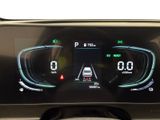 the dashboard of a car with a digital display on it