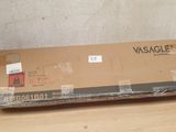 a cardboard box sitting on top of a wooden table