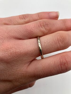 ALLIANCE en or gris (750) - Photo 1