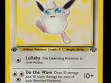une carte sur laquelle figure l'image d'un personnage de Pokémon
