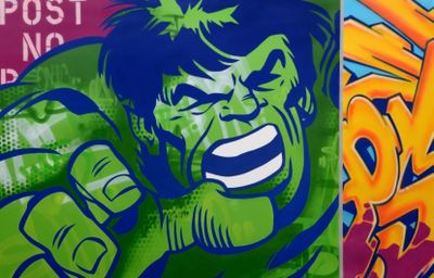 SEEN (NÉ EN 1961) BIG HULK, 2007 (Série Super-Héro)