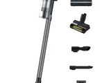 a close up of a vacuum cleaner on a white background