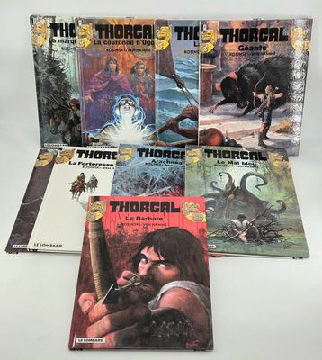 a set of four children ' s books, including thor and thor