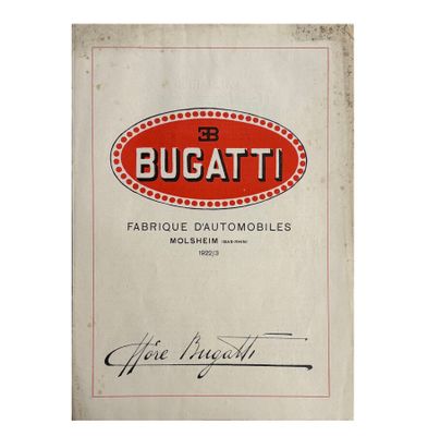 Catalogue des modèles automobiles de Bugatti, avec le logo Bugatti